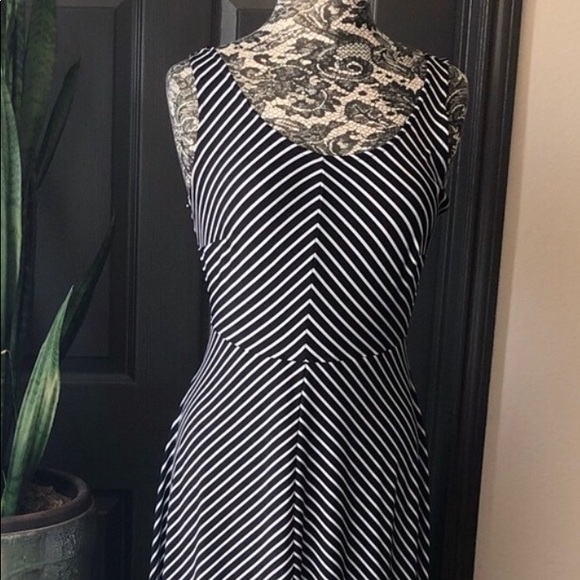DR Collection Dresses & Skirts - Black/White Summer Dress